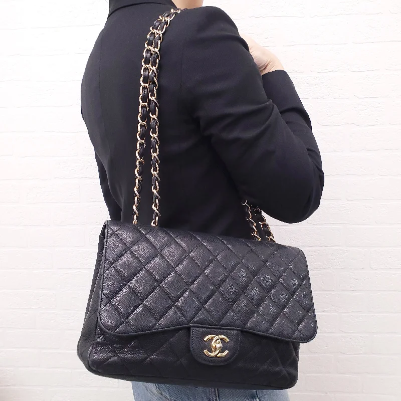 CHANEL BLACK CAVIAR BAG