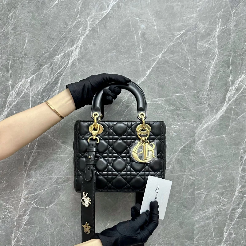 Lady Small ABC Lambskin Black GHW